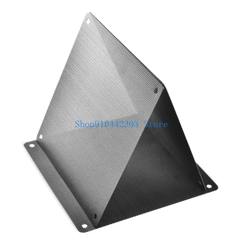 L4MD 7-14cm Black Cooler Fan Dust Filter for Case Cover Dustproof Computer Mesh Filte