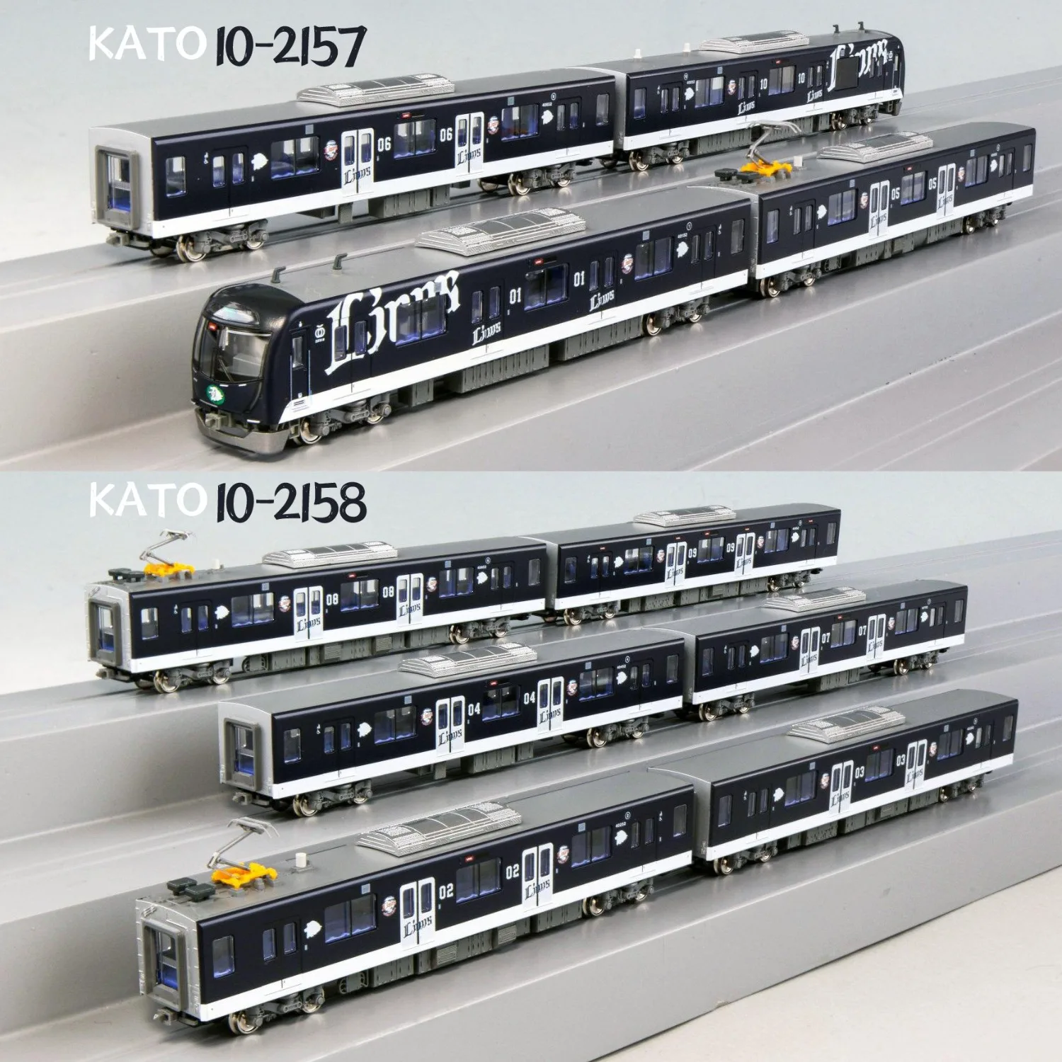 

Модель поезда KATO N-типа 1/160, серия 40000 №. Железнодорожный набор Seibu Railway 10-2157 10-2158, 10-вагонный состав, игрушка для мальчика, подарок