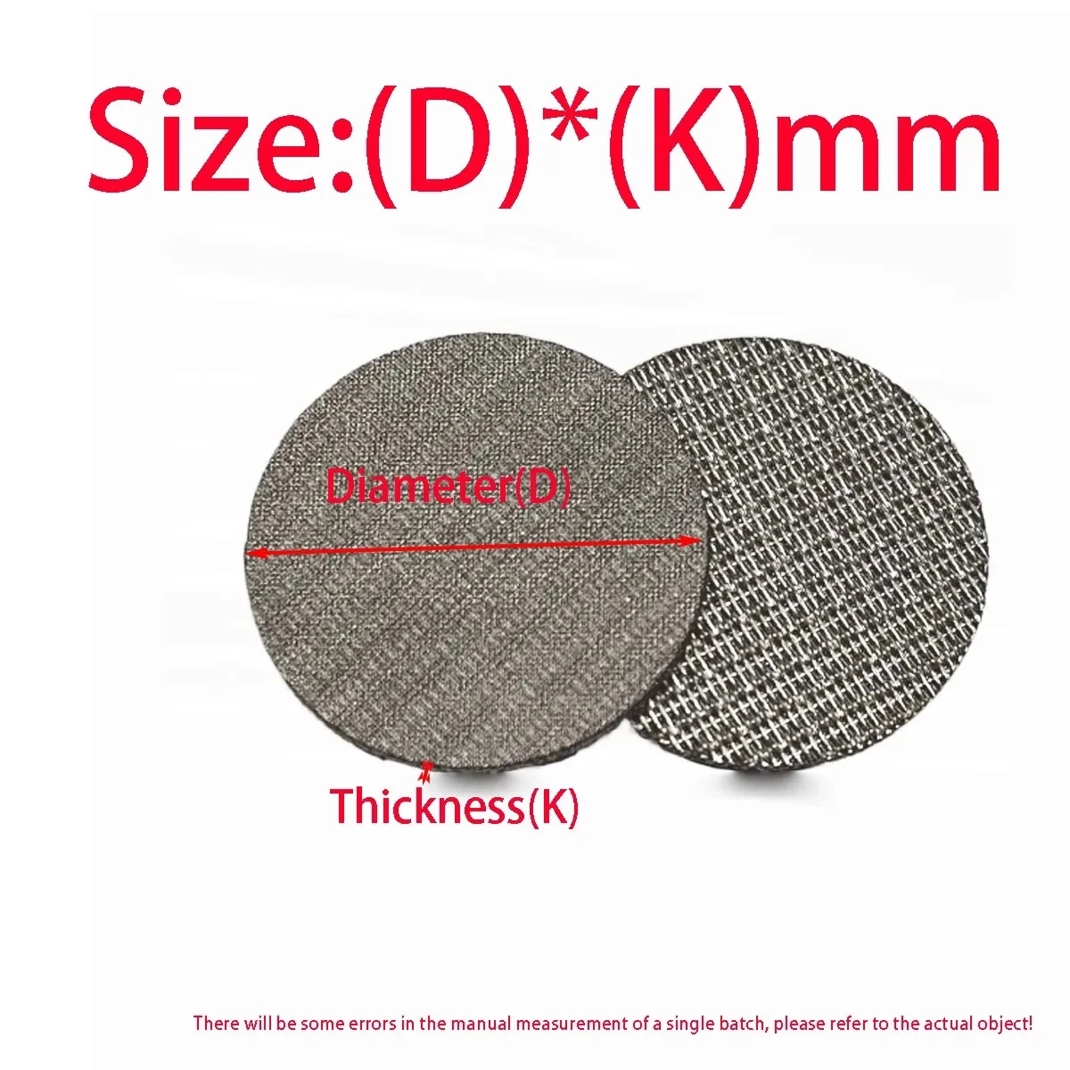 Round High Precision Sintered Mesh Filter Cartridge Explosion-proof Plate Gas Filt Stainless Steel Powder Sintered Filter Sheet
