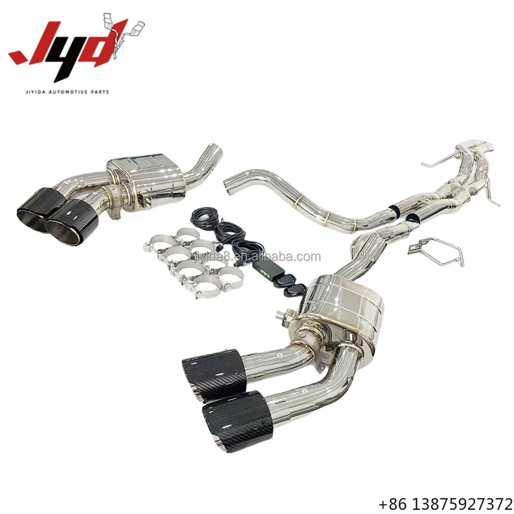 

Наконечники выхлопной системы JYD из нержавеющей стали для S 3.0 Catback Exhaust 3.0T 3.6T 4.8T 2011-2019