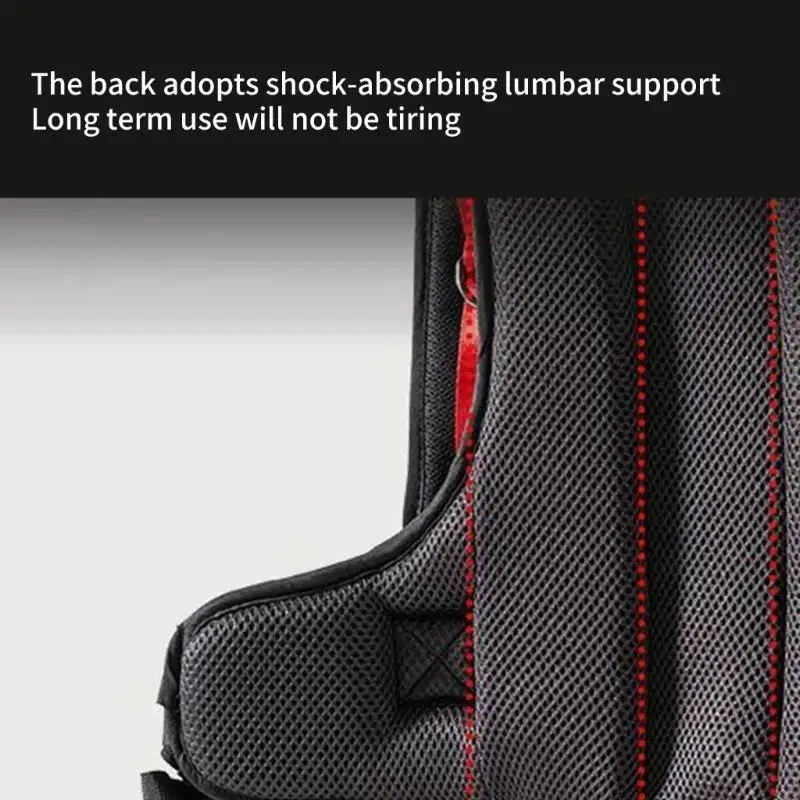 Arnés seguridad para motocicleta liberación rápida con diseño reflectante, ligero y transpirable 360 ​​grados para