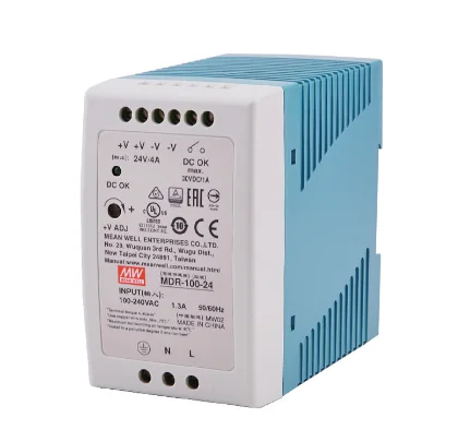 

Switching power supply MDR-100-24 100W | 24V | 85-264VAC/120-370VDC