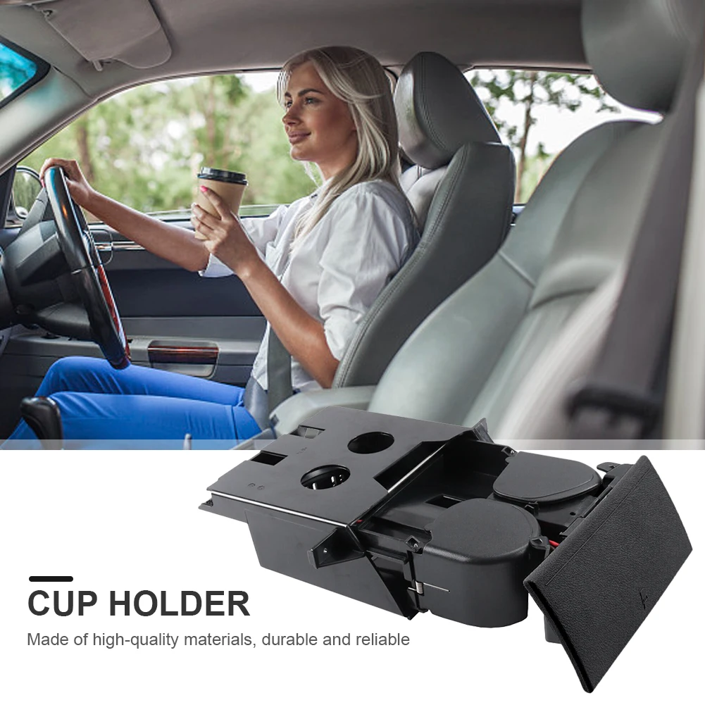 

Black Transporter Ashtray Cup 1Pc Ashtray Cup Holder For VW T5 Transporter 2003-2013 For VW T5 Transporter 03-13