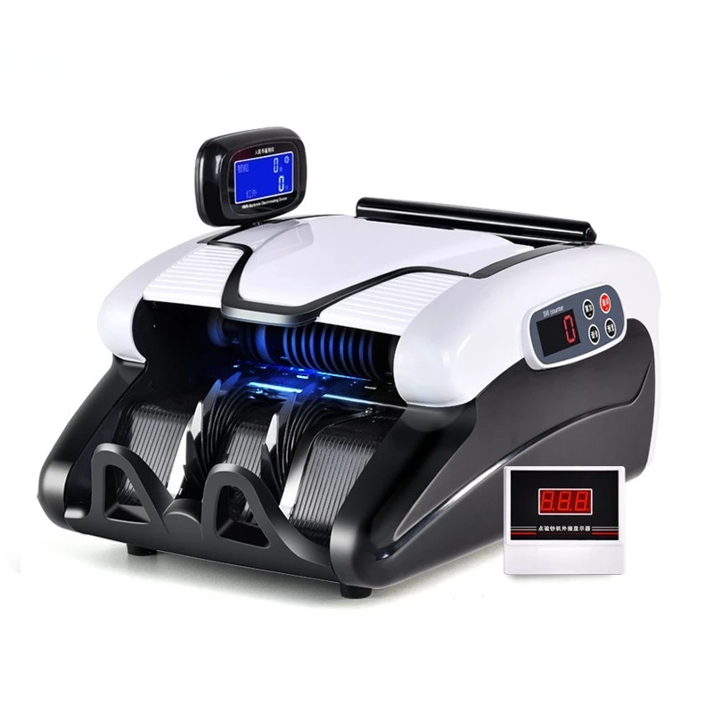 

X9 black and white Weirong Class B banknote counter small office commercial portable intelligent banknote counter