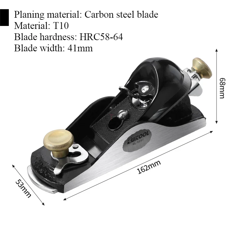 MINI European Woodworking Planer Hand Tool Suitable For Processing Small Wooden Parts Flat Planing Trim Carpentry Planes Tools