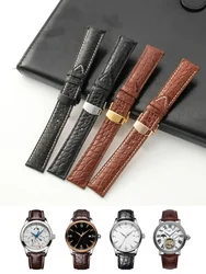 Crocodile Leather Strap for Longines Dw Master Omega Men's Ck Waterproof Sweat-Proof Soft Comfortable Watch Band18 20 22mm