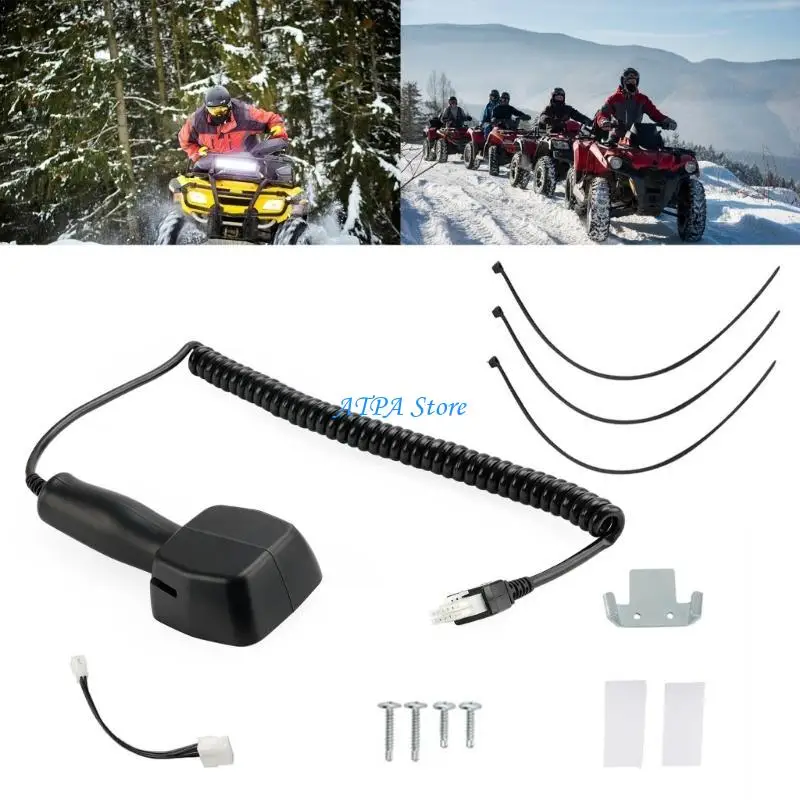 

U13C 1306902 Winter Snow Plow Hand Held Controller For Western 56462 Straight Snowplow Blade Cab Command Snow Plow Controller