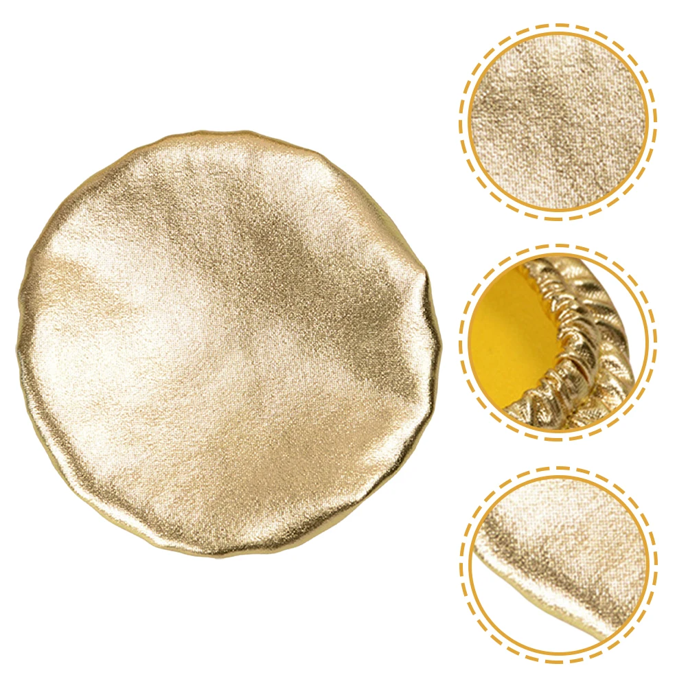 

Dust-proof Hat for Musical Instruments Horn Cover Saxophone Bell Component Protector Mouthpiece Pads Gold Stretch Alto