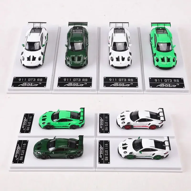 TIME MICRO&MOREART 1:64 car 911 GT3RS Simulation Alloy Car Model/Alloy car model limited edition toy collection gift