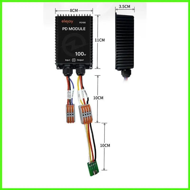 معالج USB طويل القامة لإنشاء معالج تنازلي 5 فولت 20 فولت جهاز سيارات محتمل قابل للتعديل