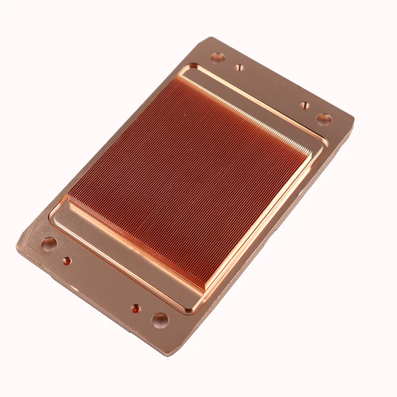 

High-density tooth high-power copper shovel tooth electronic radiator, industrial control computer new energy storage radiator