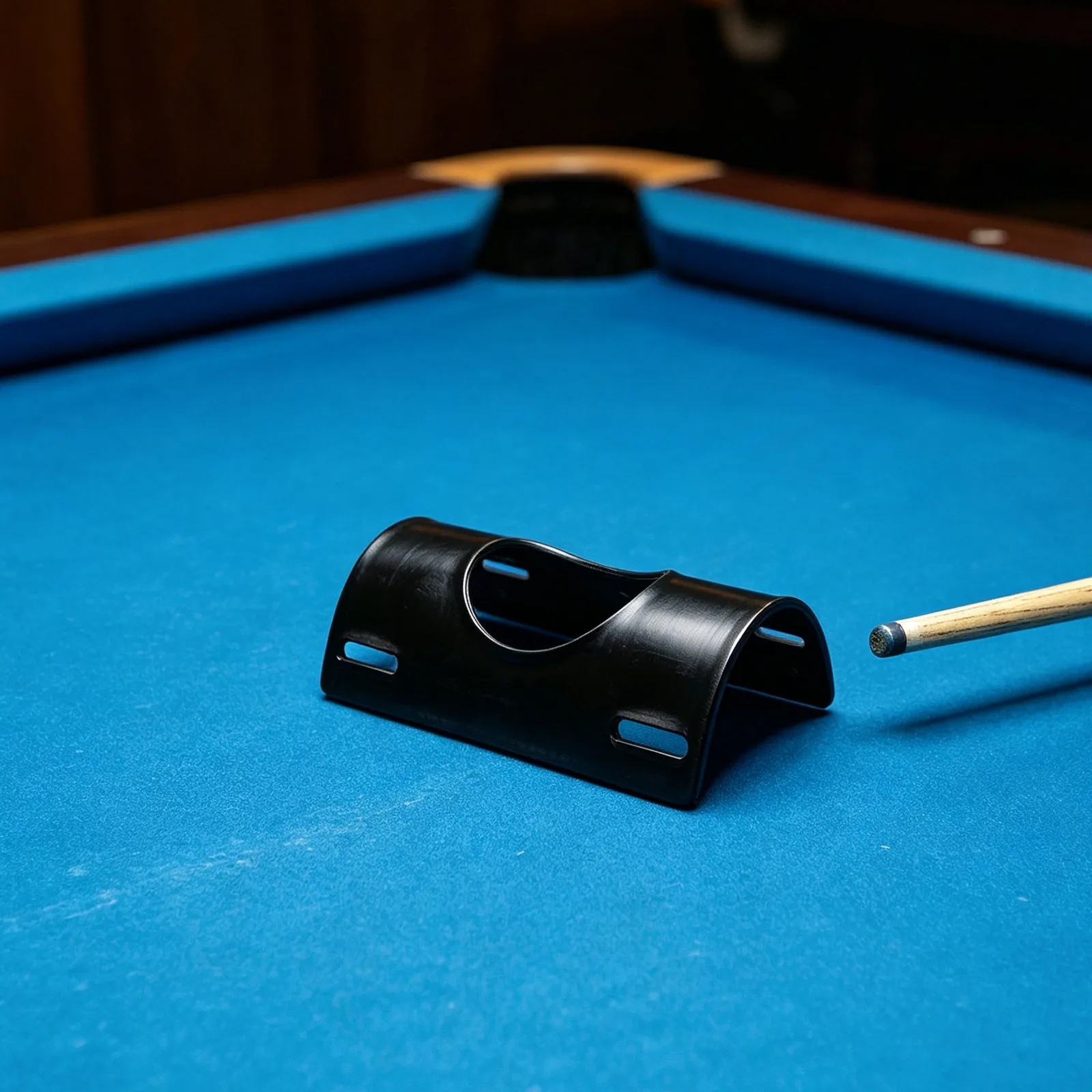 

6 Plastic Pool Table Pocket Adapter Mount Ball Return Bases for Billiard Table Repair and Replacement Base