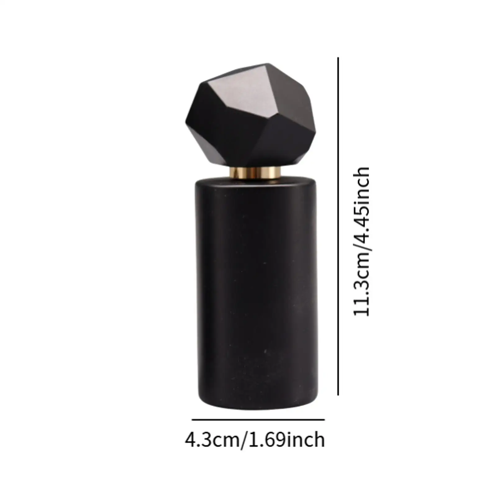 Garrafa de perfume para viagem, garrafa dispensadora de líquido para cuidados com a pele, garrafa de óleo essencial