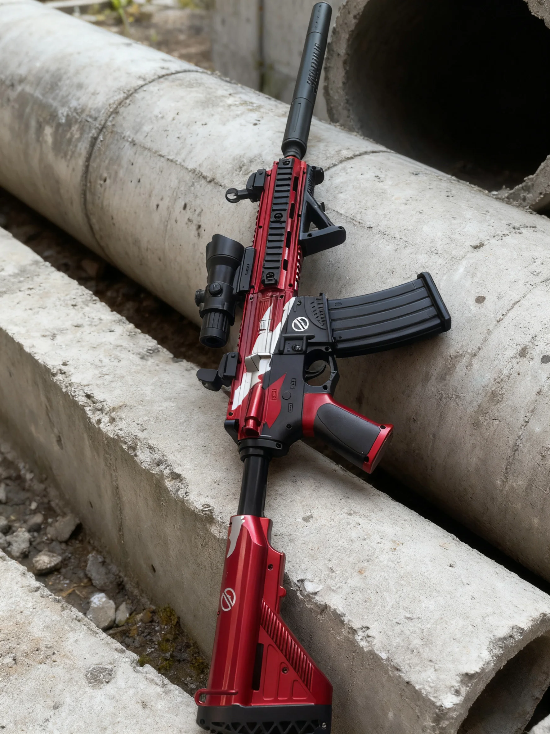 M416 젤 볼 블라스터 친구 팀 결속 안전한 야외 그룹 활동 친환경 팀 빌딩 게임 성인 청소년용