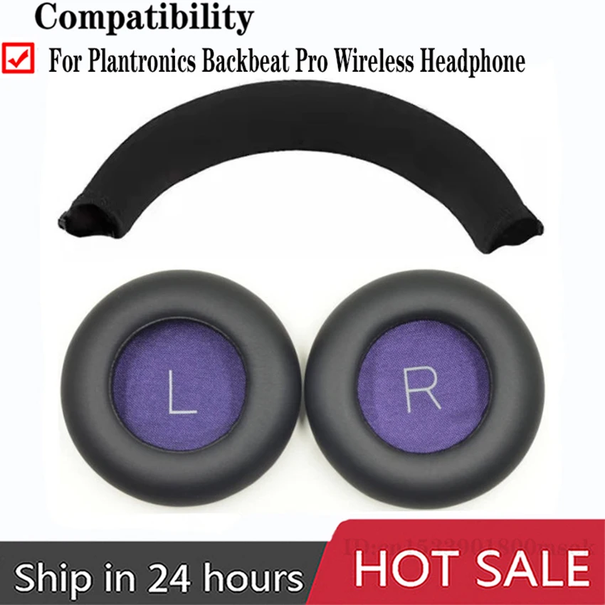 For Plantronics Backbeat Pro Wireless Headphone Ear Pads Replacement Sponge Earpads Headset Spare Headphone beam pad Accessories