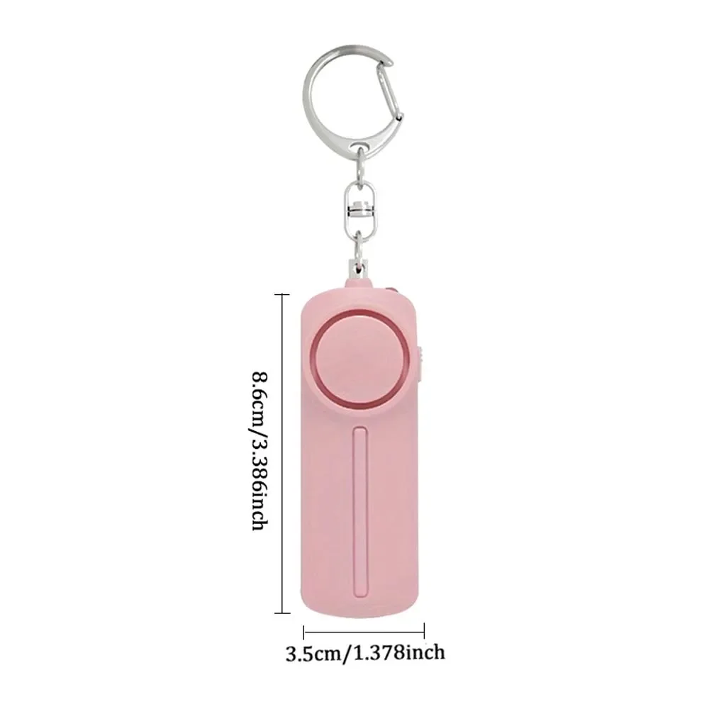 WSDCAM 130dB Personal Security Alarm  Anti Attack Emergency Alarm Portable Personal Safety Alarm with Keychain For Kids ,Women