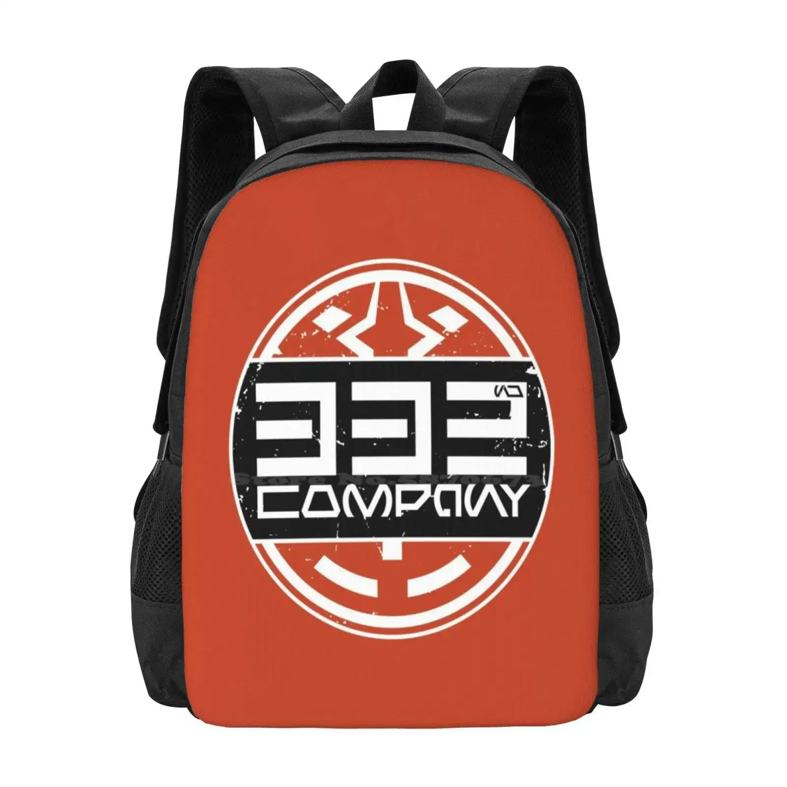

332Nd Company Logo Hot Sale Schoolbag Backpack Fashion Bags Clone Wars 332Nd Company Logo Symbol Patch