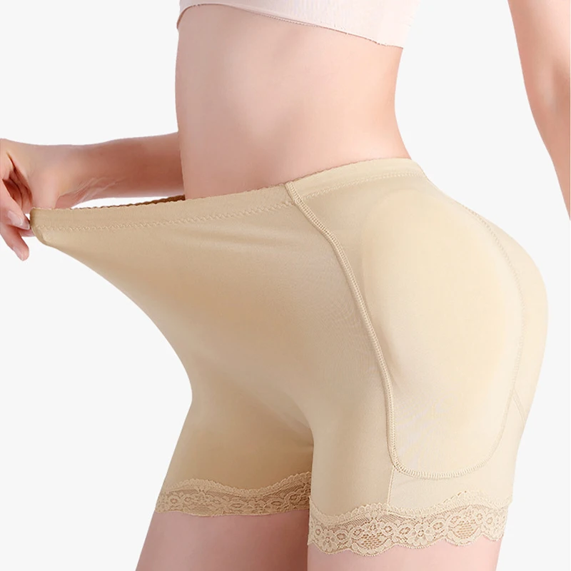 Seamless Padded Panties For Women Hip Dips Pads Shapewear Fake Ass Butts Lifter Enhancement With Foam Big Butt Lifting Shorts