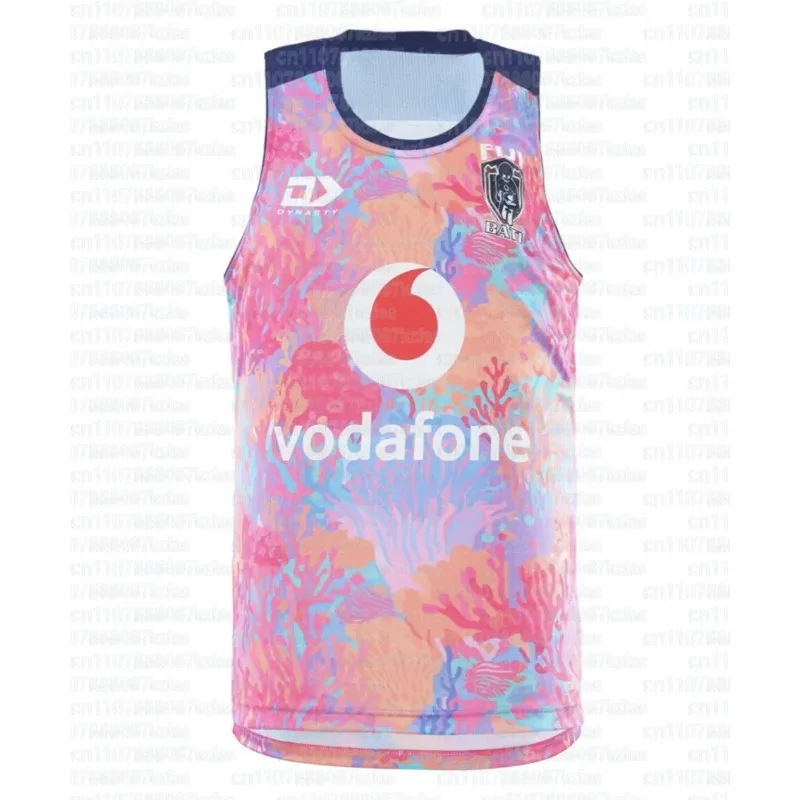 2026 Summer New Fiji Barty Rugby Training Uniform Sports Quick Drying Vest, Breathable Sports Top for Parents and Children image 3