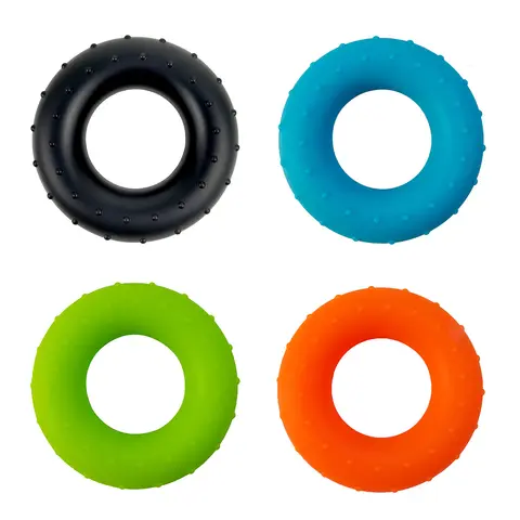 Silicone Gripper Strengthen Ring Lightweight Round Hand Exerciser Ring Patient Props Injury Recovery for Rehabilitation Training