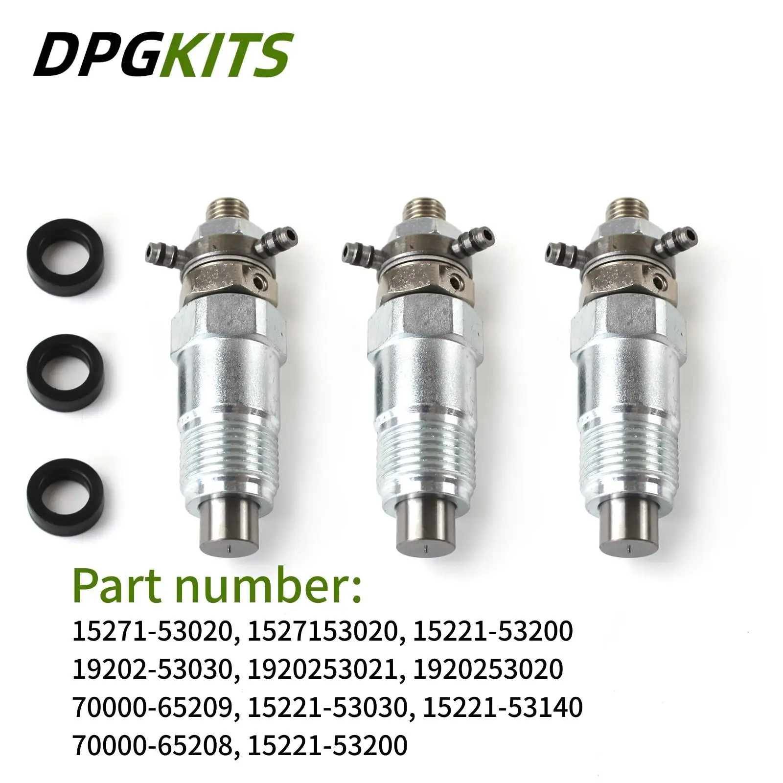 

New Fuel Injector 19202-53030 1920253021 1920253020 7000065208 for Kubota D750 D850 D950 D1302 D1402 V1702 V1902 Engine
