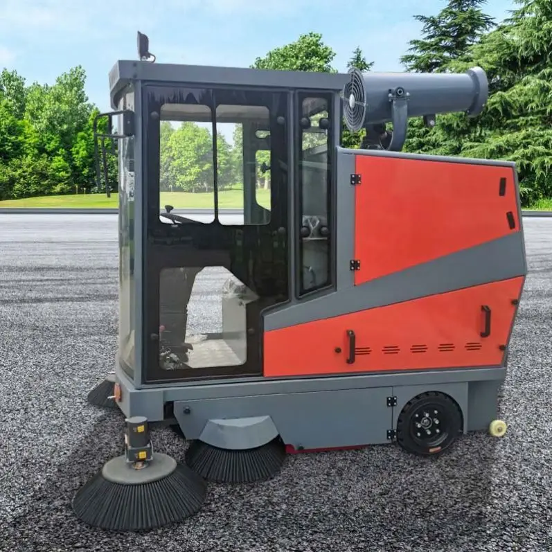 Hot Chinese Street Cleaning Sweeping Sweeping Width Road Sweeper for Sale High Capacity Dustbin Electric Sweeper Customized