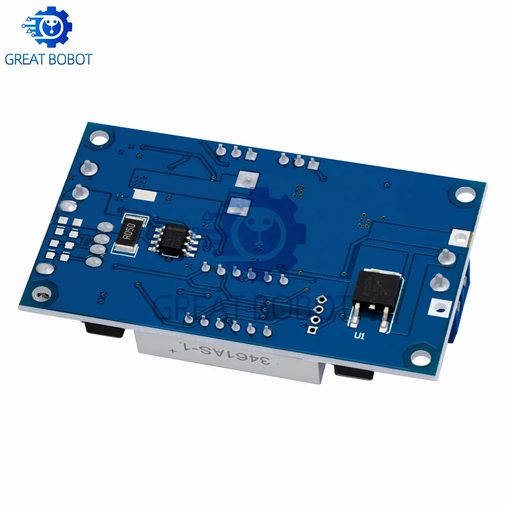 5A 75W Adjustable CC/CV Power Step - down Charge Module: LED Driver with USB Voltmeter, Ammeter &  Voltage Regulator