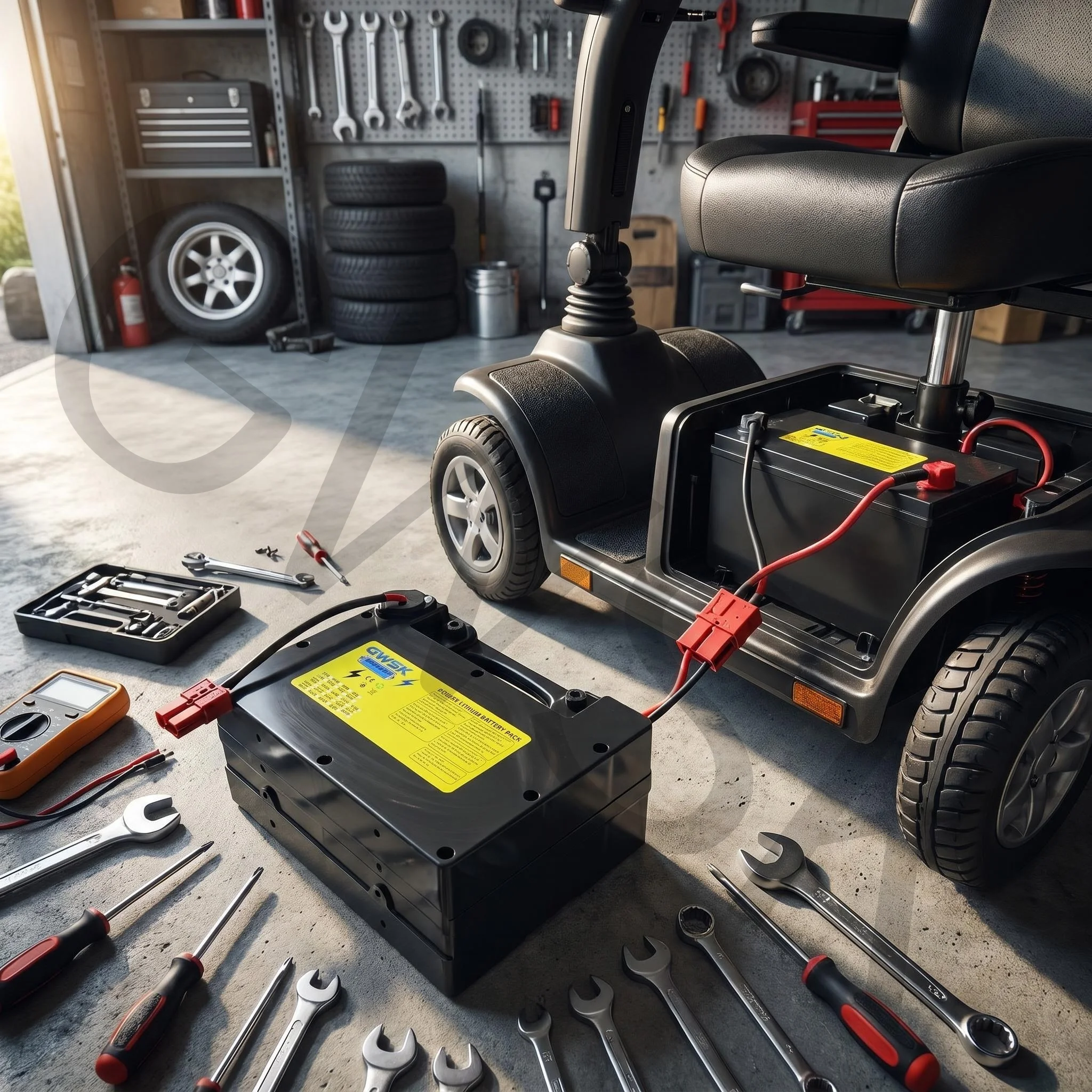 24V Rechargeable Wheelchair Battery