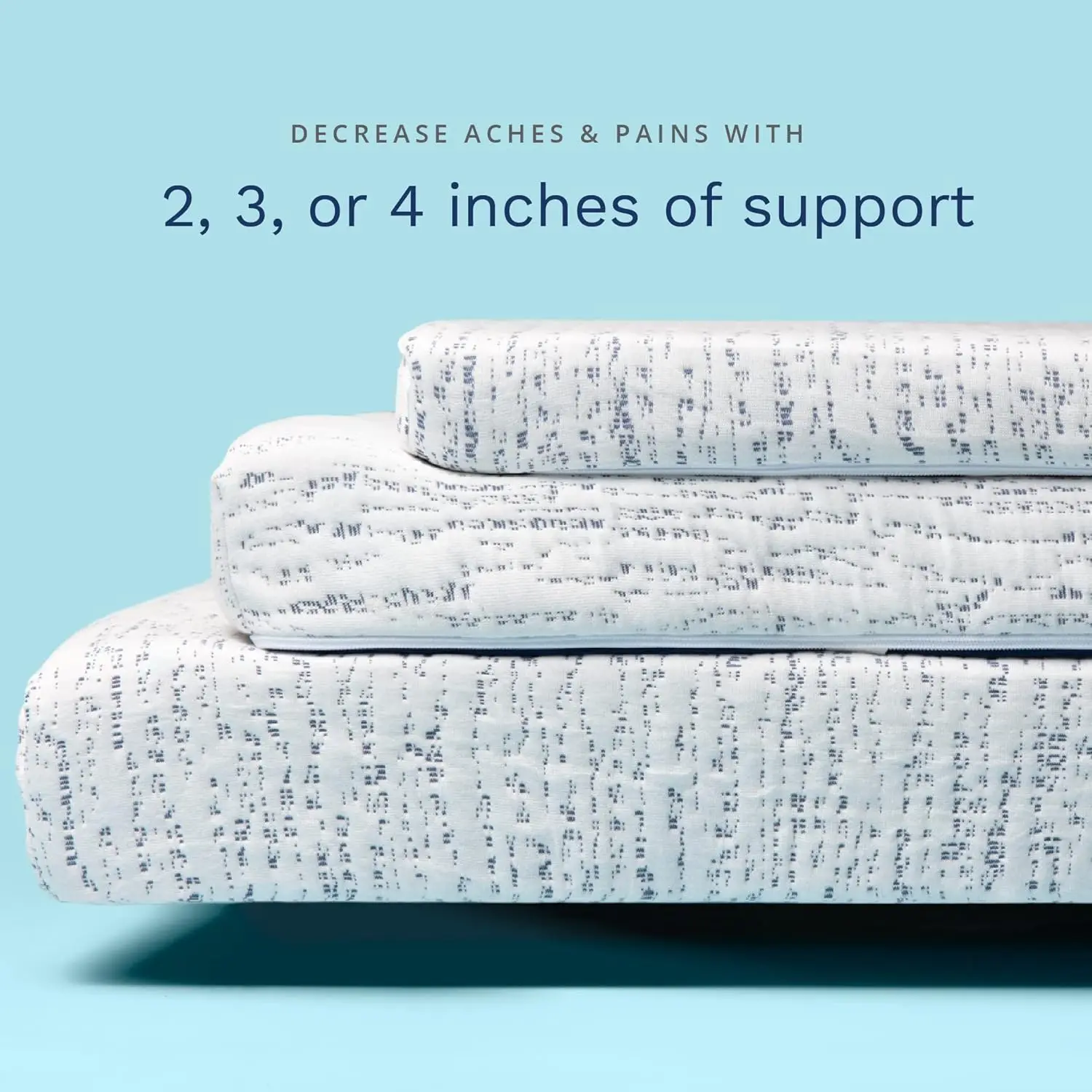 3 Inch Memory Foam Mattress Topper King - Select High Density - (Gel-Infused and Ventilated)