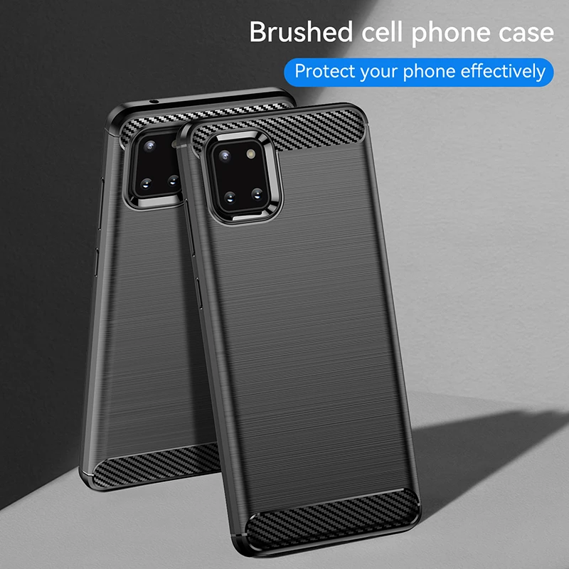 For Case Samsung Galaxy Note 10 Lite Cover For Samsung Note 10 Lite Coque Bumper Soft TPU Case For Samsung Note 10 Lite Fundas