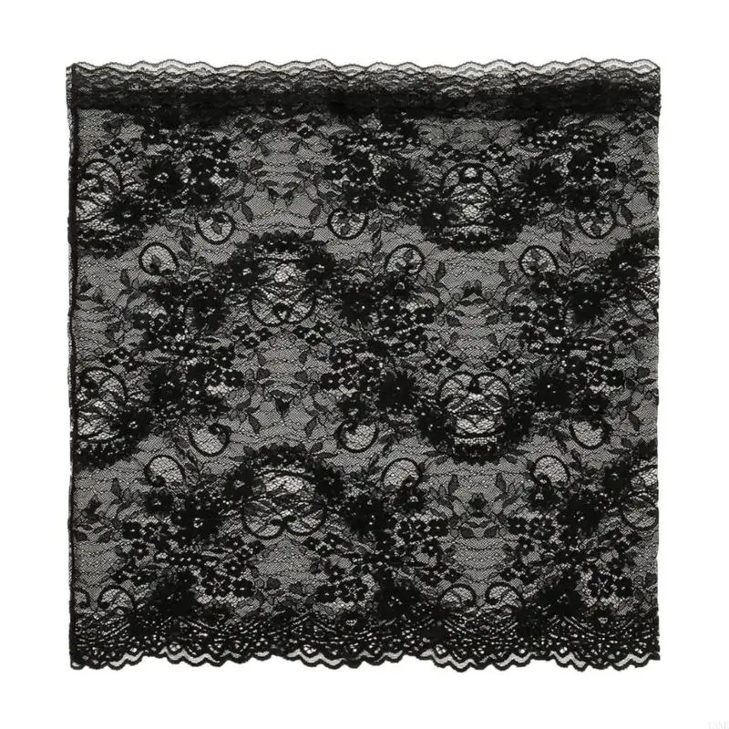 Y3ne Woman Mantilla Lace Shawl Wedding Churv