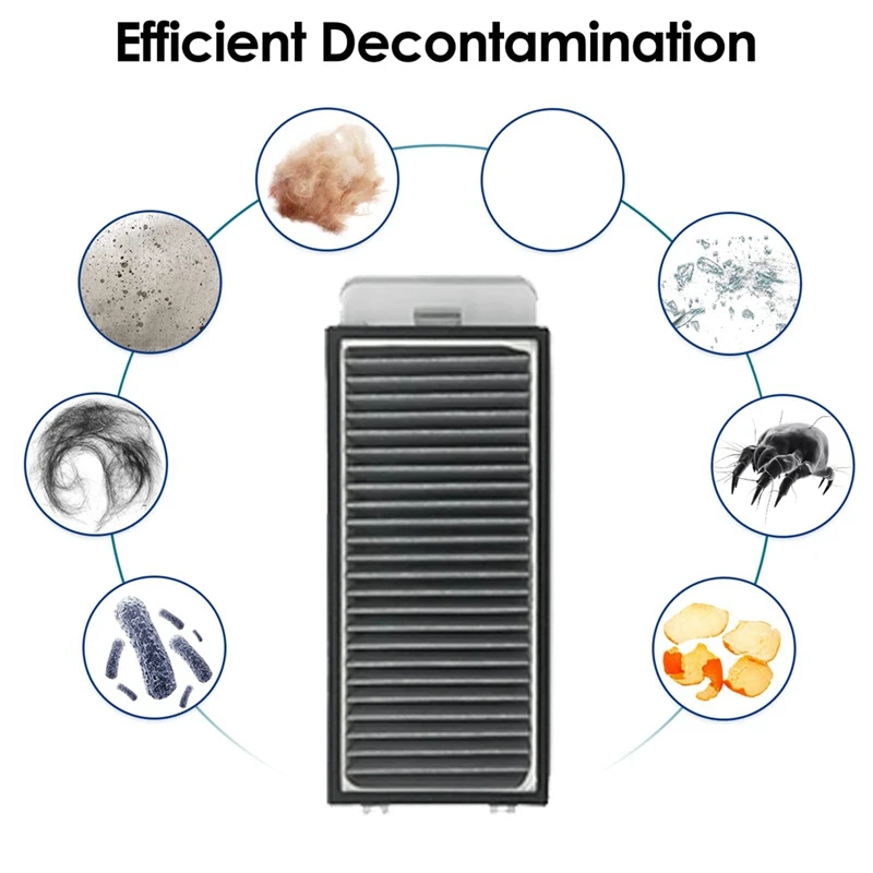 Filter pengganti komponen vakum untuk Dreame X50 Ultra / S40 Edisi yang dapat dicuci 12 buah Filtes Hepa untuk Dreame X50 Ultra / S40