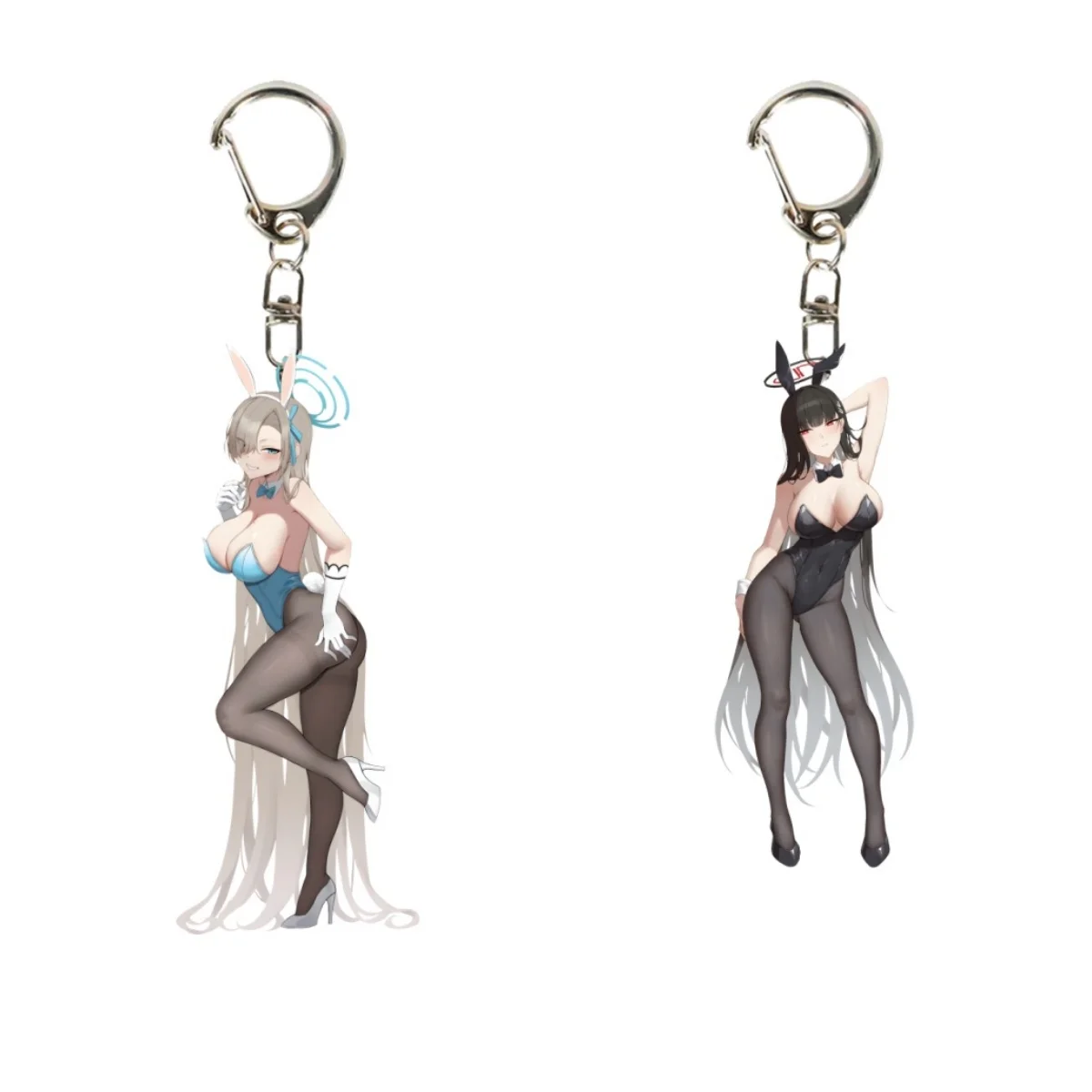 

NEW Anime Blue Archive 6CM Acrylic Keychain Model Cosplay Characters Ornament Accessories Goods Collection Gifts