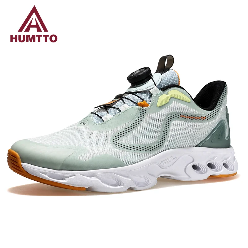 

HUMTTO Sneakers for Men Fashion Breathable Running Shoes Man Brand Black Trainers Luxury Designer Non Leather Mens Casual Shoes