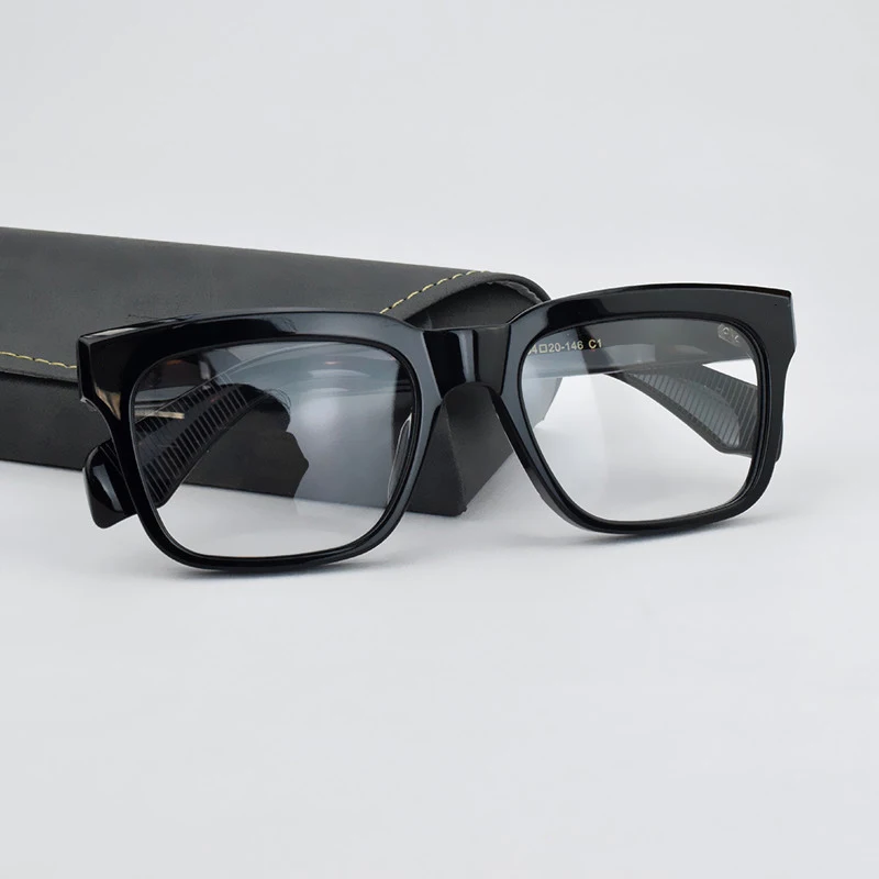 

JMMTRRX Glasses Frame for Men Retro Designer Acetate Prescription Eyeglasses Vintage Luxury Brand Computer Women Fashion Eyewear