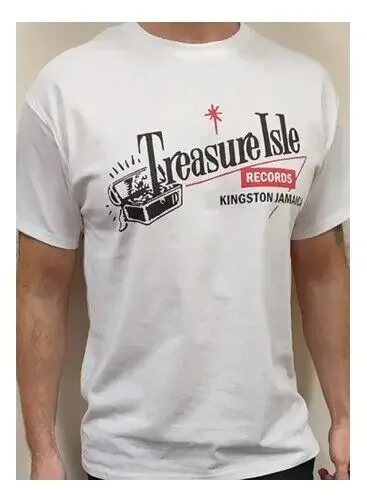 Treasure Isle Records T Shirt Reggae Music Kingston Jamaica Trojan Coxsone W013