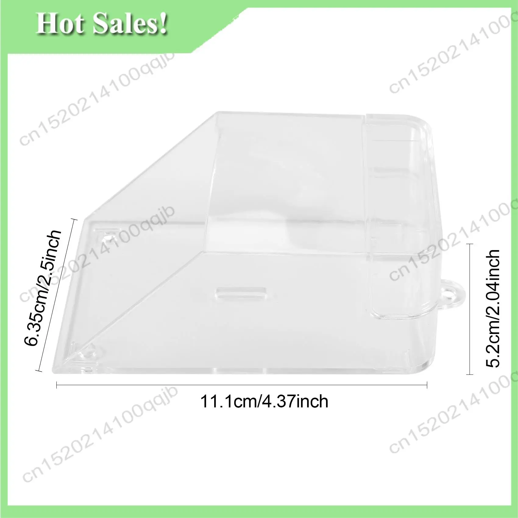 -FDDT Waterproof Transparent Waterproof Door Bell Cover For Wireless Doorbell Home Door Bell Chime