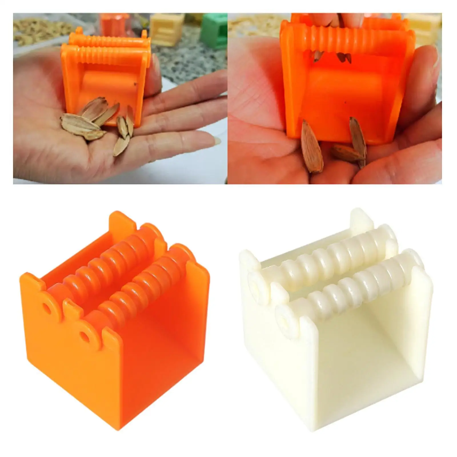 

Sunflower Seed Peeler Remover Tool Effortless Detachable Kitchen Utensil Gadget Shell Opener for Household Travel Elderly Adults