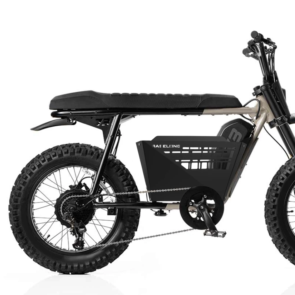 For SUPER73-S2 X Indian For Super73 S2 Basket Center Panel Aluminum Luggage Cargo Storage Basket Electric Motorcycle Accessories