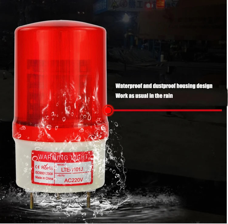 Hot selling:Security Warning Light Flashing Lamp with Sliding or Swing Gate Opener for Sale