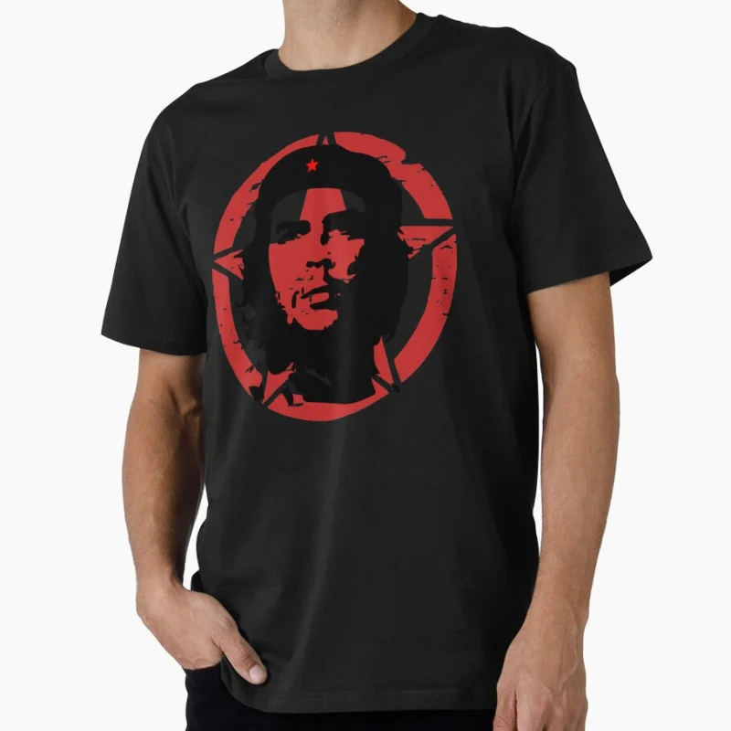 

CHE GUEVARA red star Socialist Communist memes Funny Gift T shirt Large size Tops 100% cotton printed Clothes