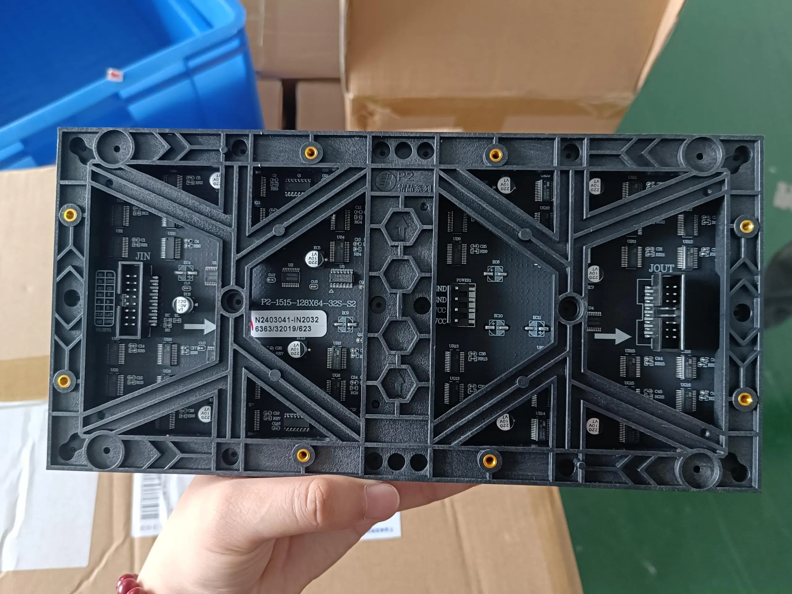 Indoor P2 Full Color display 256x128mm 32S Best price LED Display RGB Module 128x64 Pixels Panel Display Video Wall Module