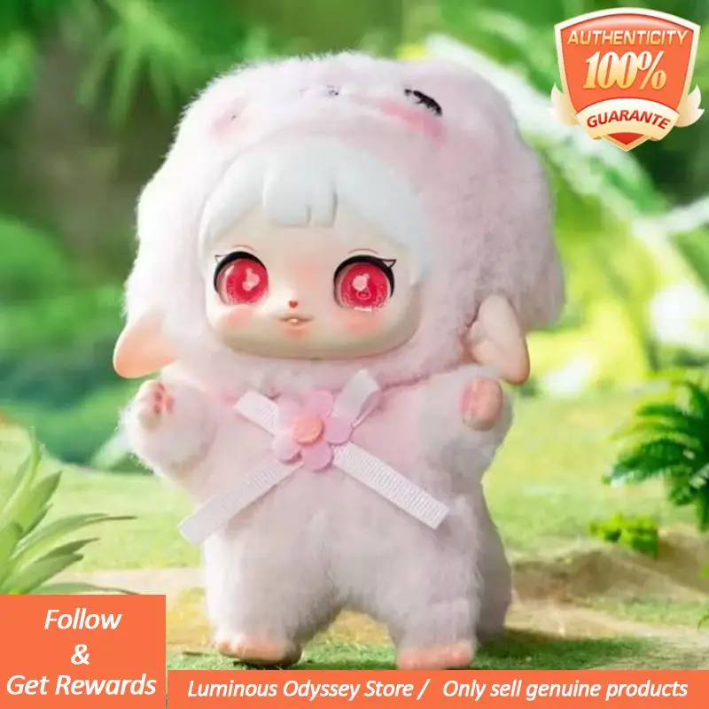 

Genuine Ruby Happy Fluffy Series Cute Girl Doll Plush Toy Figurine Blind Box Model Surprise Gift Pendant for Birthday