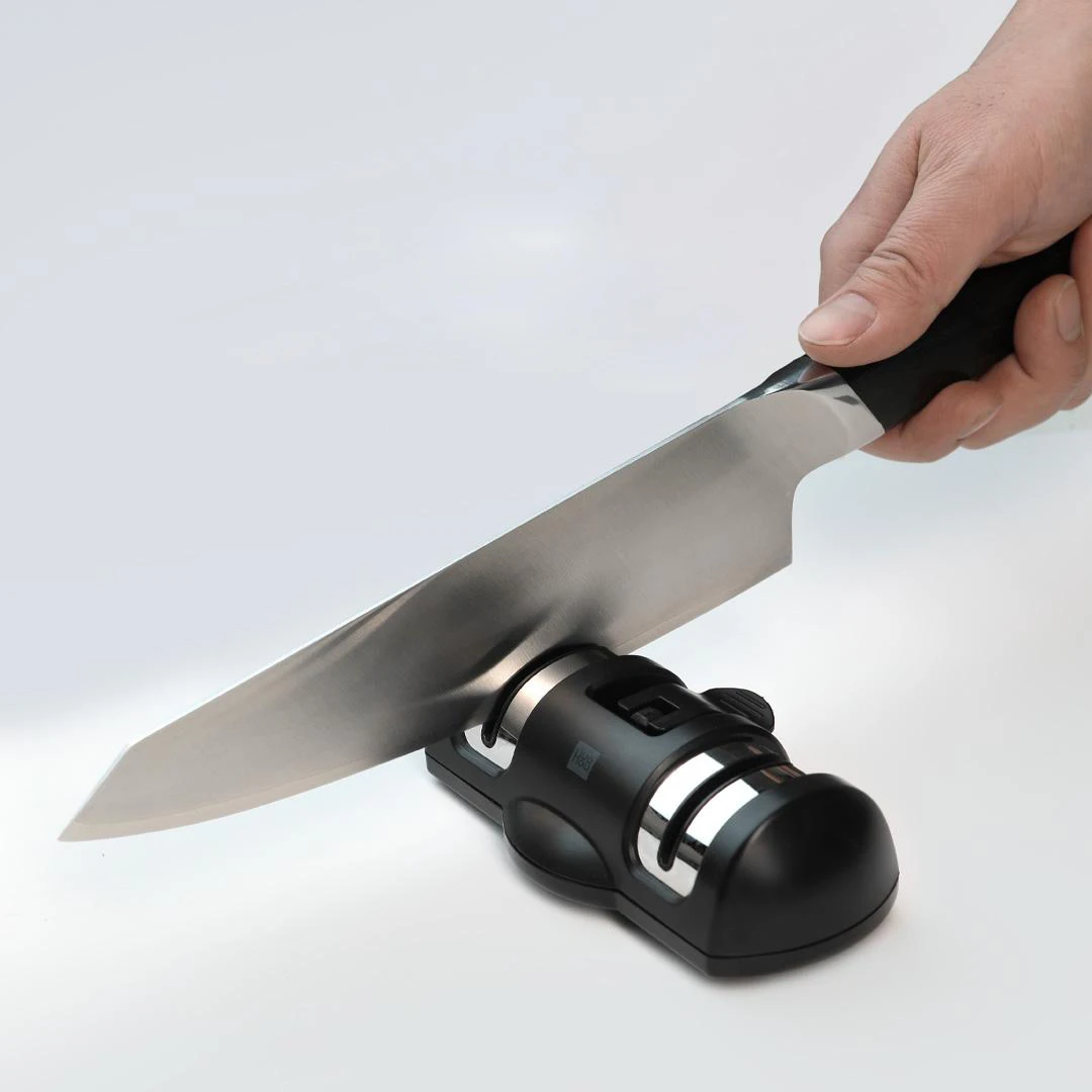 Xiaomi Huohou Messerschärfer Schleifscheibe Hohe Härte, Saugnapf, Schärfen mit einer Hand, sicheres Design Youpin