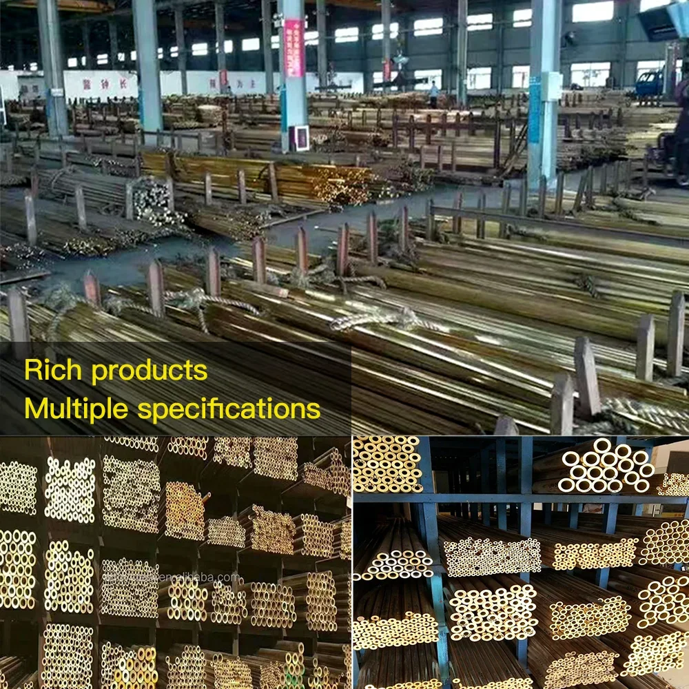 Brass tube OD16-38mm length300 500mm Round Brass alloy Pipe Straight Large outer diameter precise thickness0.4-3