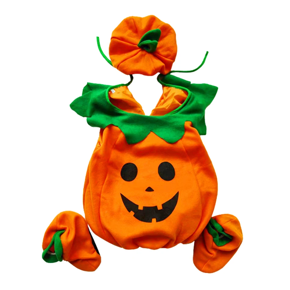 Baby Girl Pumpkin Costume Boy Jack Nightmare Before Xmas Halloween Cosplay Costume Cosplay Stage Performance Party Clothing
