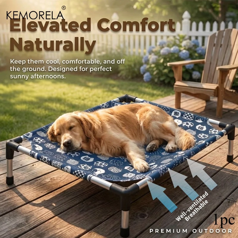 Portable Outdoor Dog Bed 1