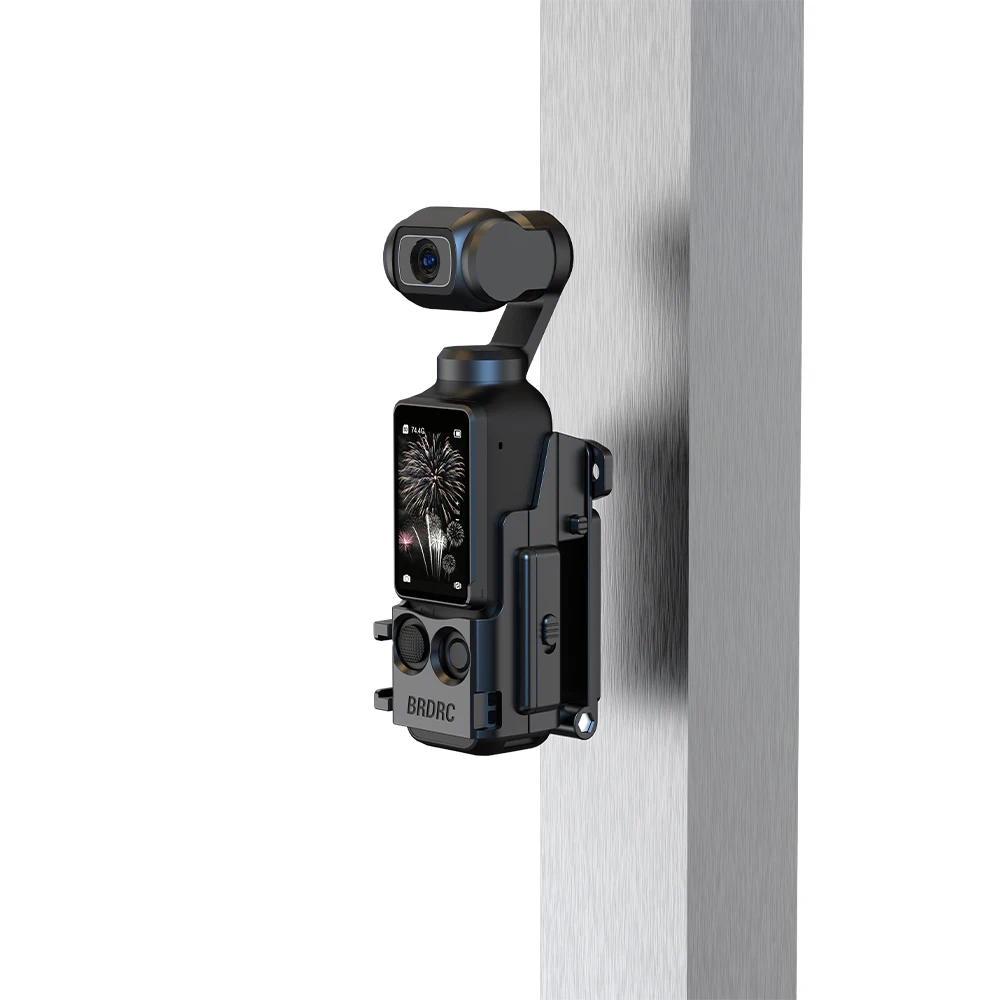 

For DJI OSMO POCKET3 Magnetic Bracket Two-jaw Magnetic Back clip adapter Bezel Cold Boot Expansion Accessories