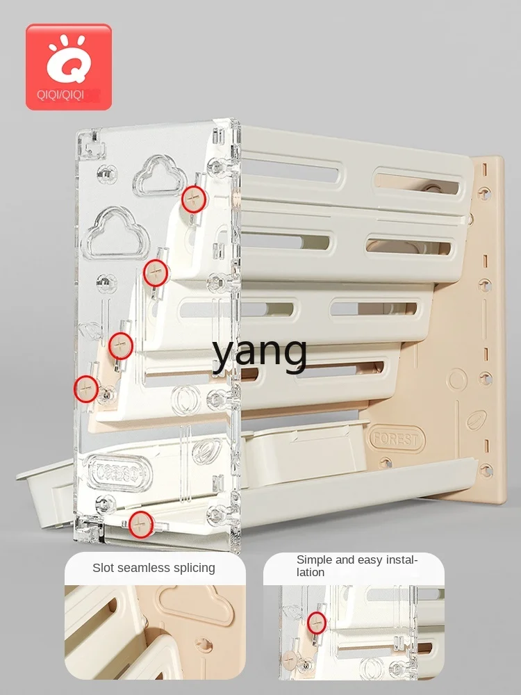 CX-Rangement de jouets pour chambre d'enfant, livre d'images pour bébé T1, armoire assemblée 2 en 1