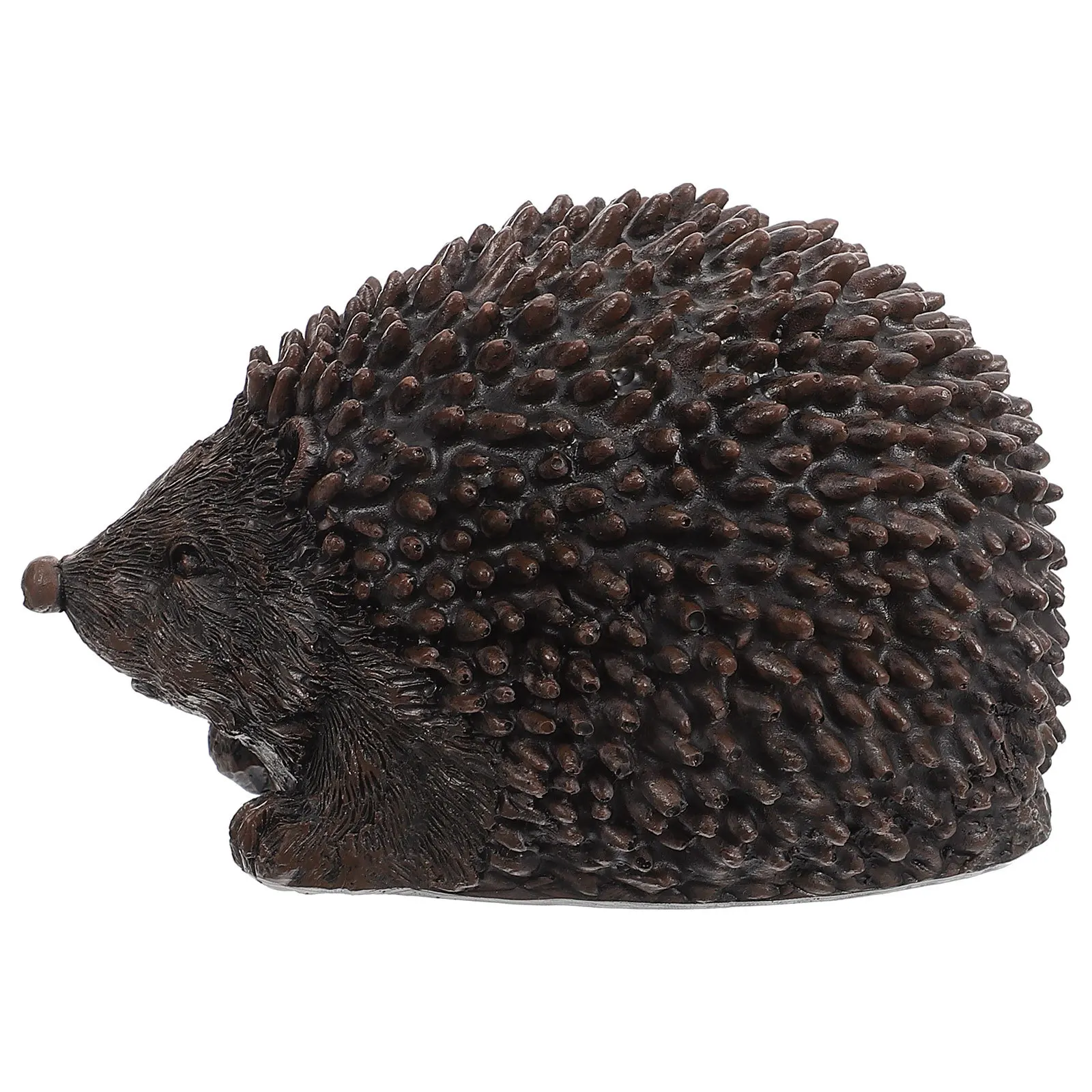 Key Hiding Box Hedgehog Shape Resin Durable Safe Outdoor Garden Statues Hidden Holder Boxes Storage Container Decor Crafts